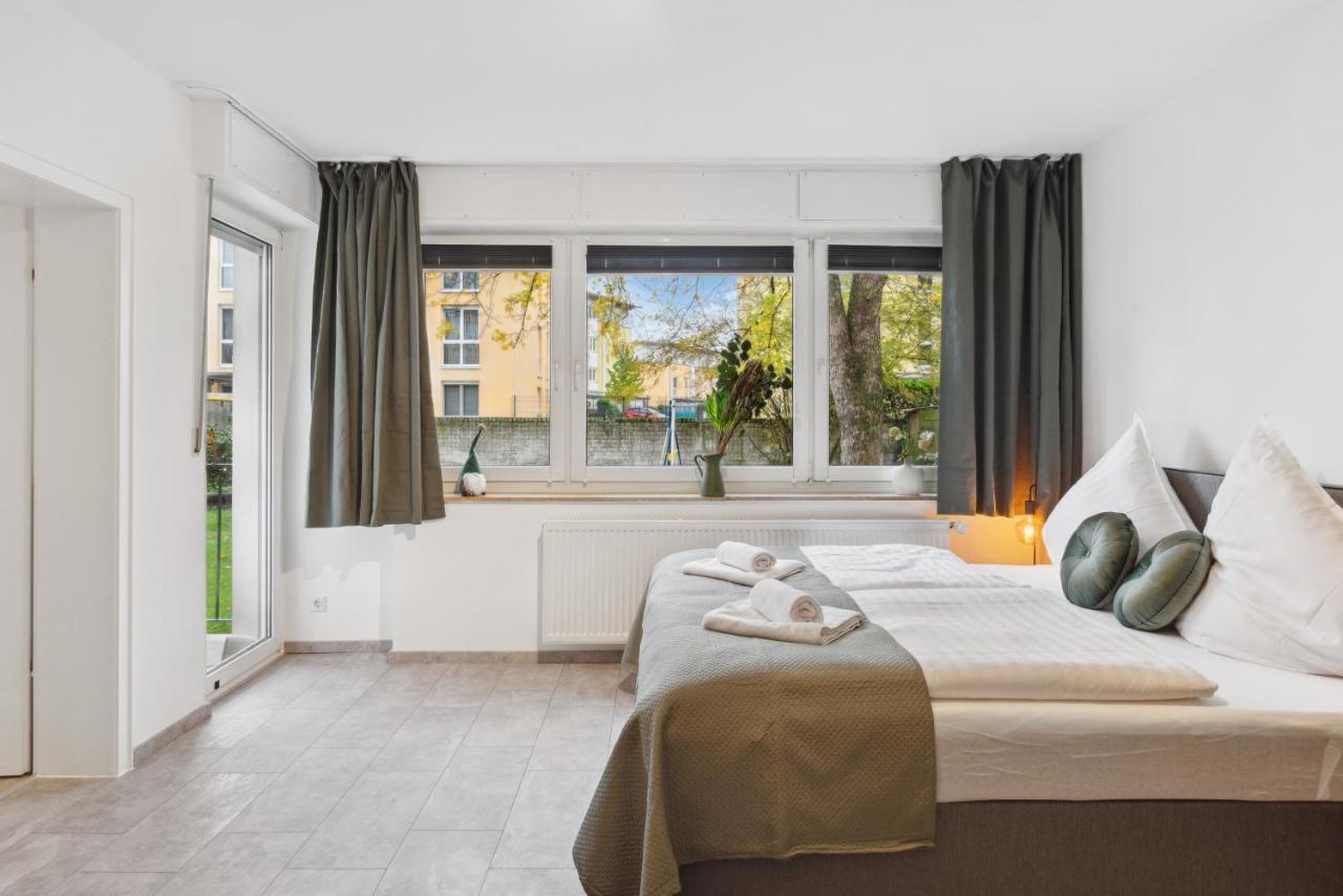 1 Zi. Wohnung, 34M², Parken, Messe Dus Duisburgo Esterno foto
